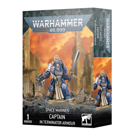 SPACE MARINES : CAPTAIN IN TERMINATOR ARMOUR